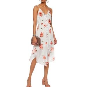 black lace top bridesmaid dress Sidonie Black floral-lace top & dress matching set, S / Black main image 0